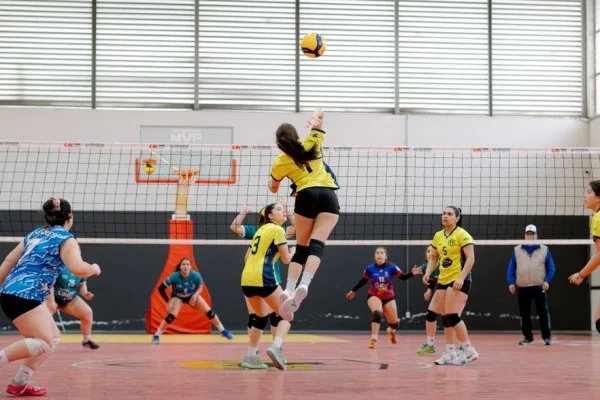 women volleyball match